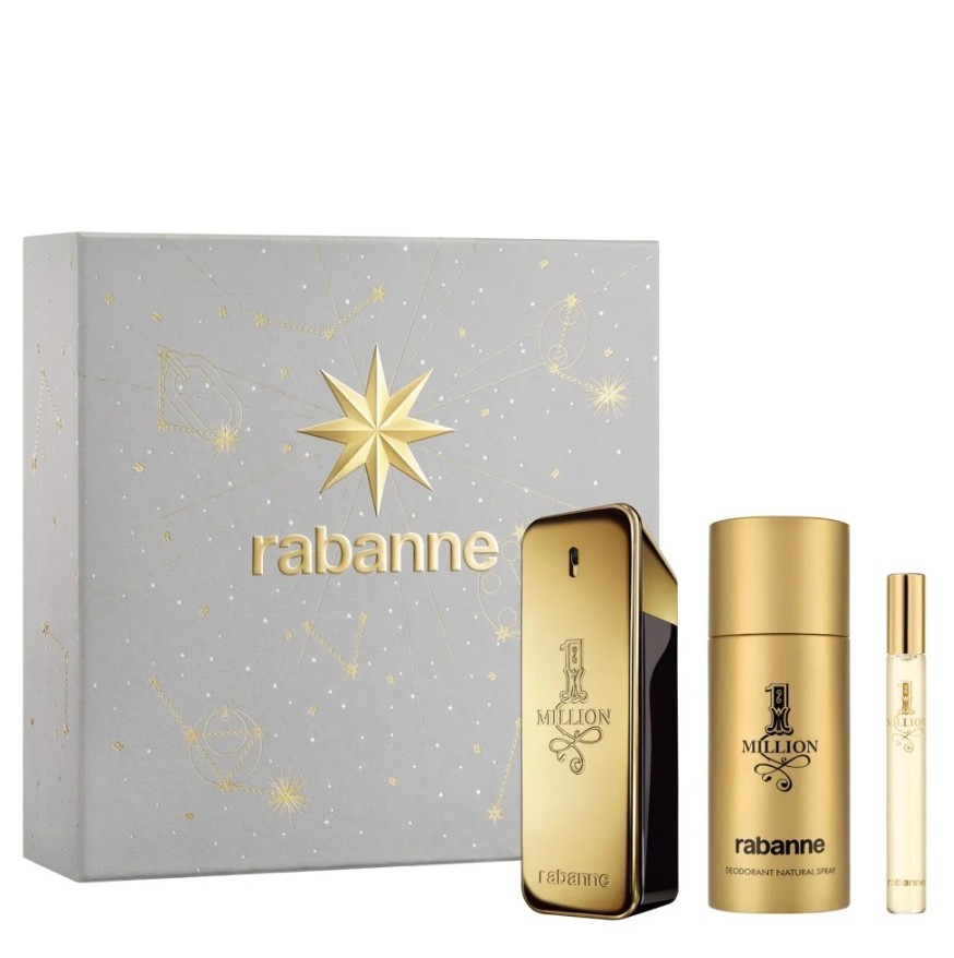 Rabanne - 1 Million Men Eau de Toilette Spray 100 Ml Set - 
