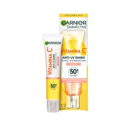 GARNIER - Vitamina C Fluid Glow SPF 50+ - 