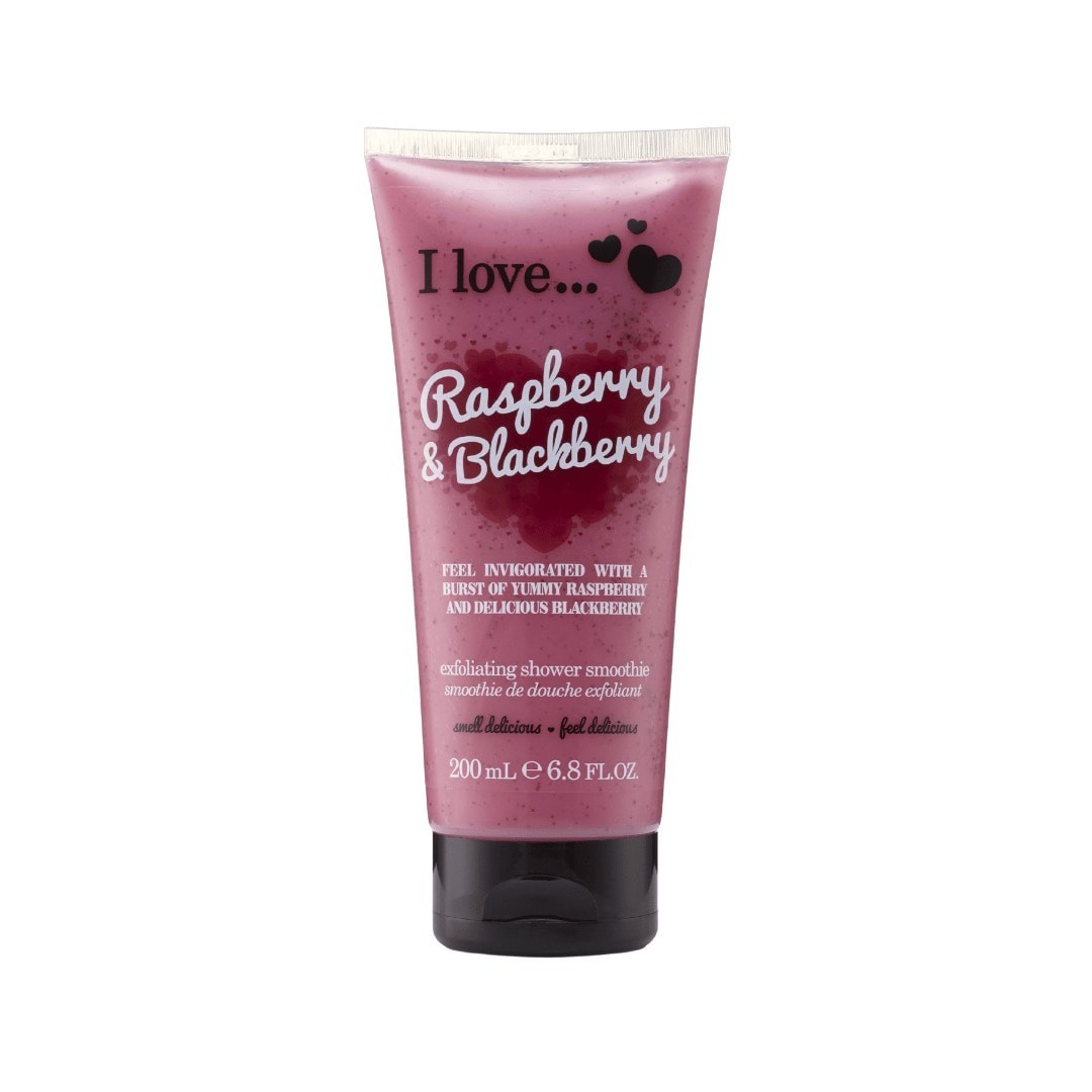 I love... - Rasberry & Blackberry In Shower Body Scrub - 