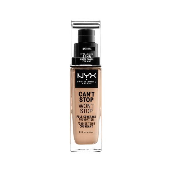 NYX Professional Makeup - Can't Stop Won't Stop Foundation -  Natural