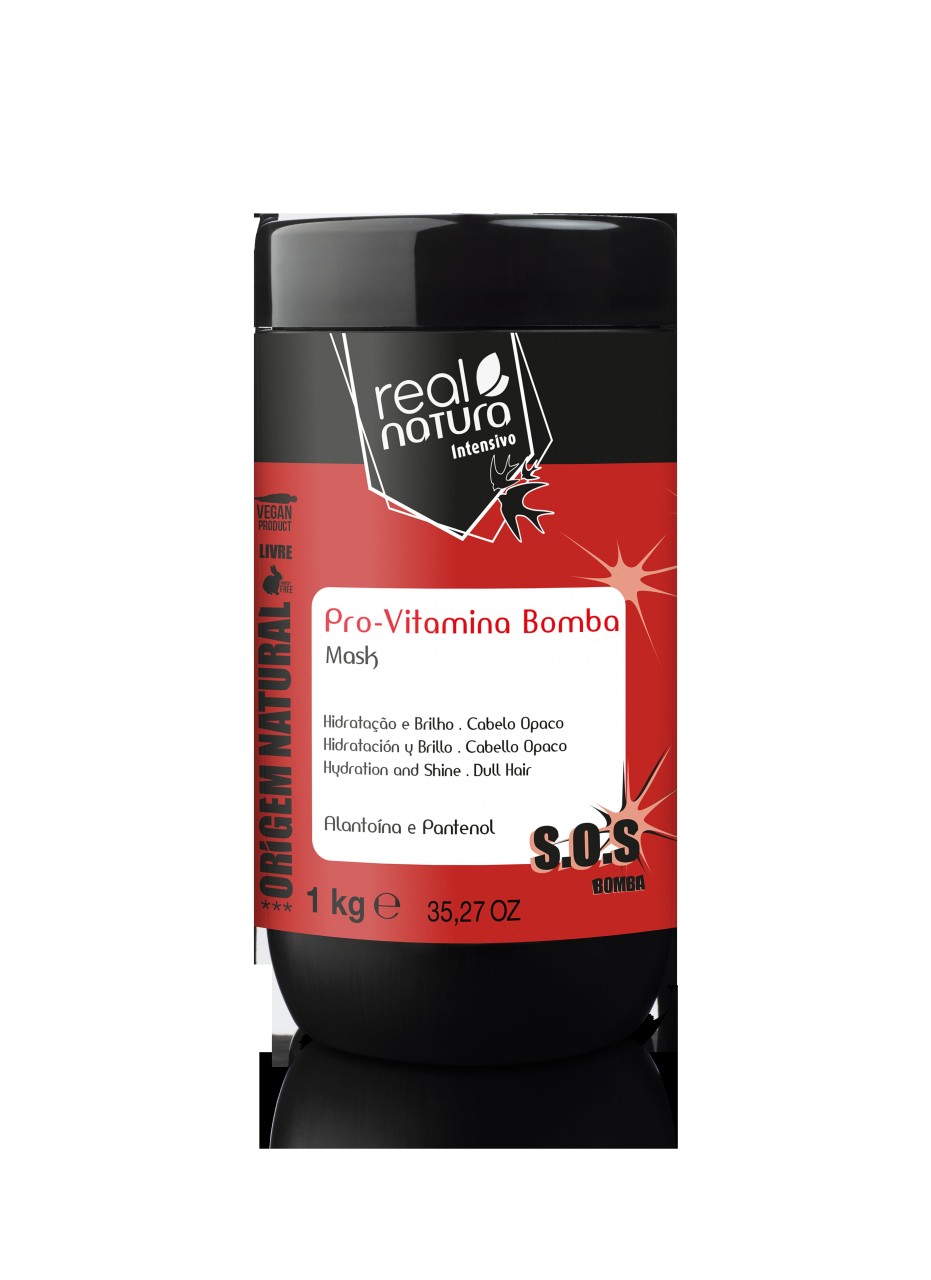 Real Natura - Pro-Vitamina Bomba Máscara - 