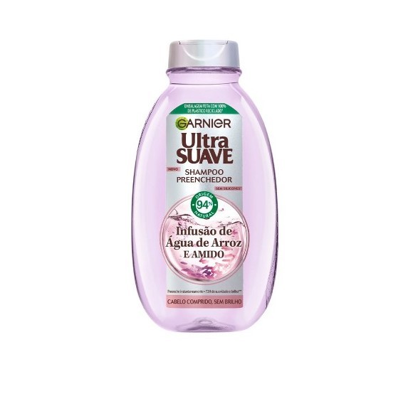 GARNIER - Shampoo Agua Arroz -  250 ml