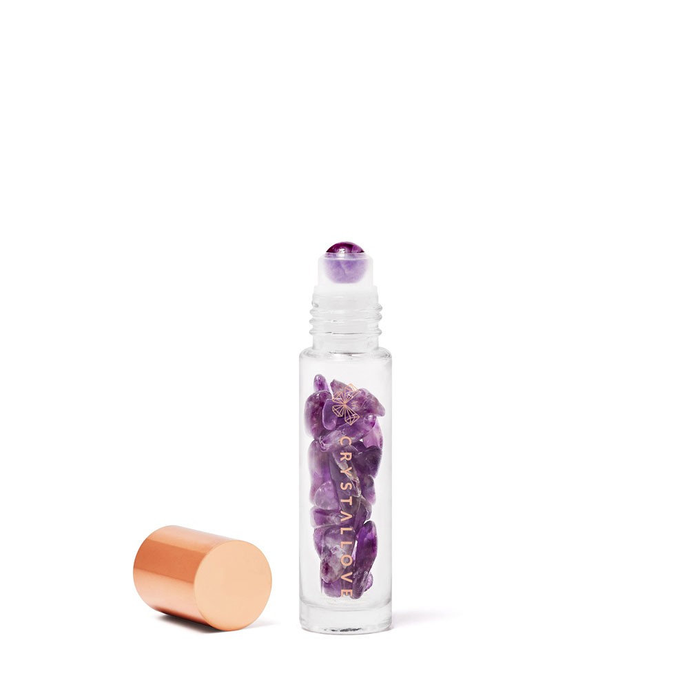 Crystallove - Amethyst Oil Bottle - 