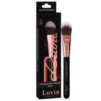 Luvia Cosmetics E103 - Foundation Brush Black
