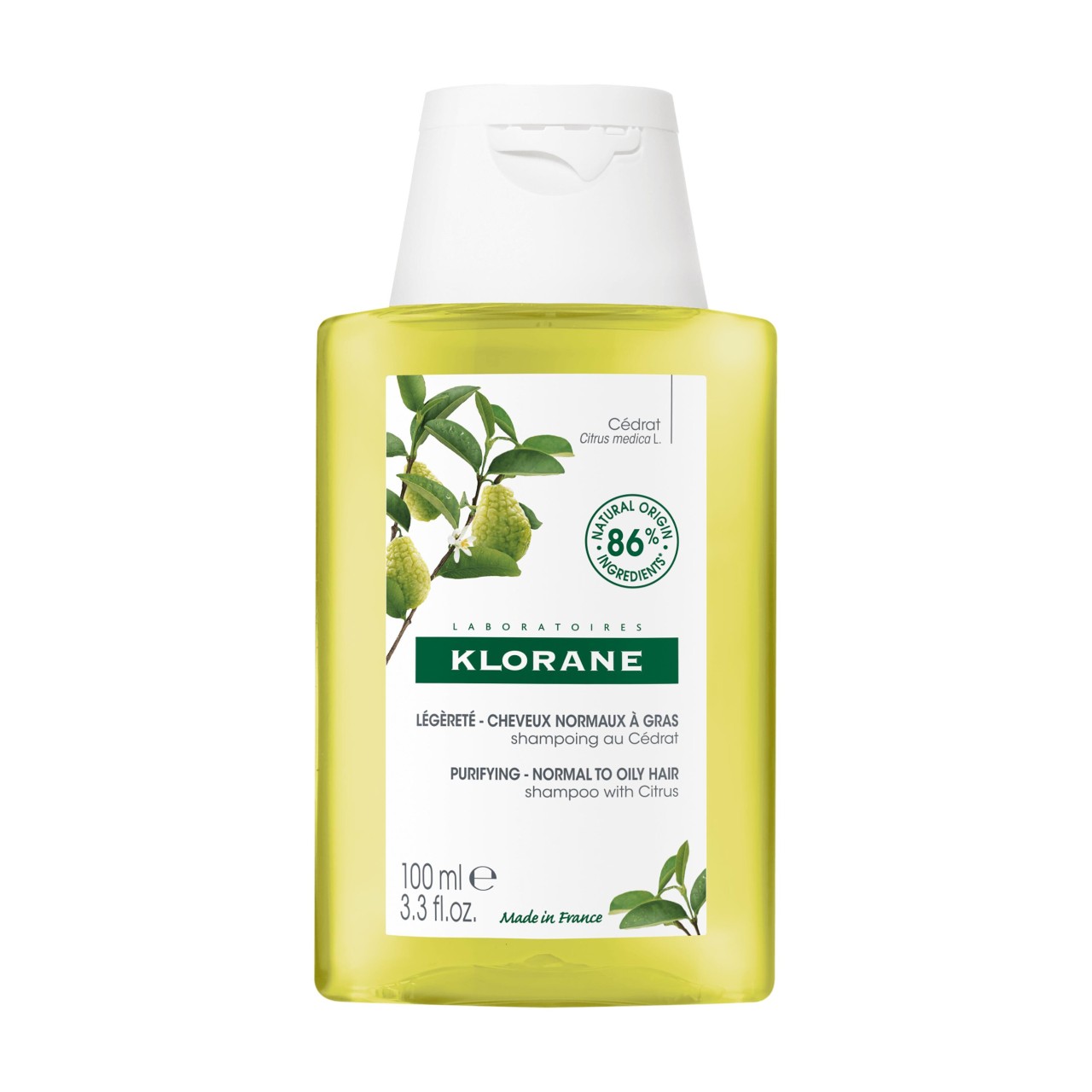 Klorane - Champô Com Cidra -  100 ml