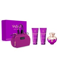 Versace Dylan Purple Femme Eau de Parfum Spray 100Ml Set