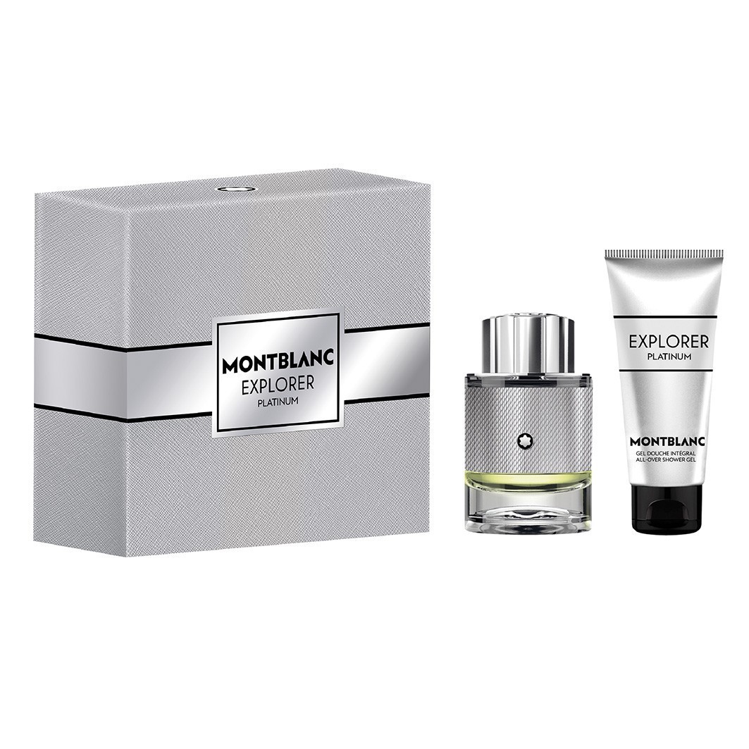 Montblanc - Explorer Platinum Eau de Parfum Spray 60 Ml Set - 