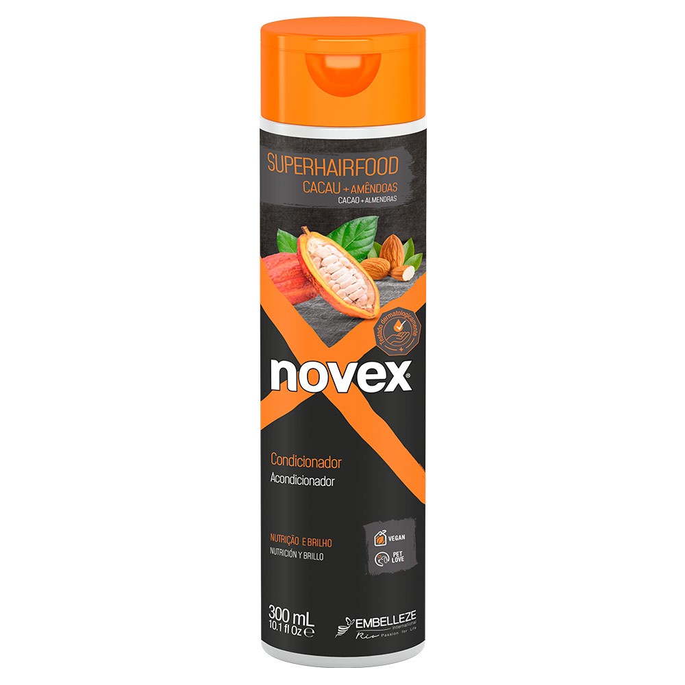 NOVEX - Super Hair Food Cacau & Amendoa Condicionador - 