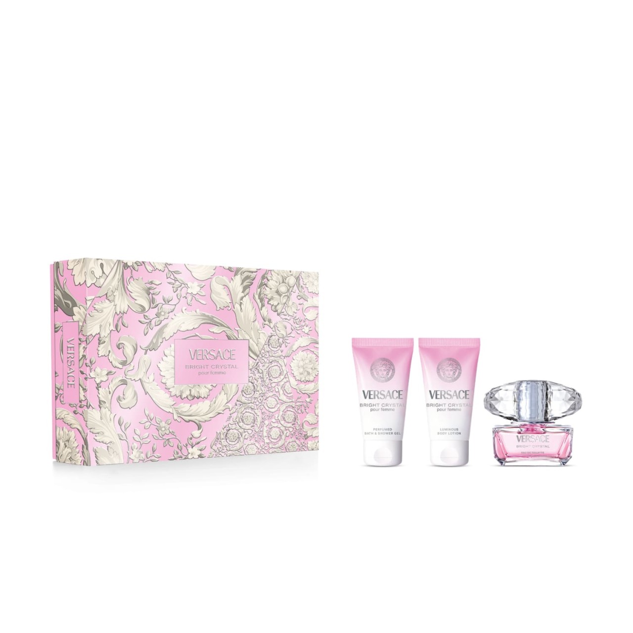 Versace - Bright Crystal Eau de Toilette Spray 50Ml Set - 