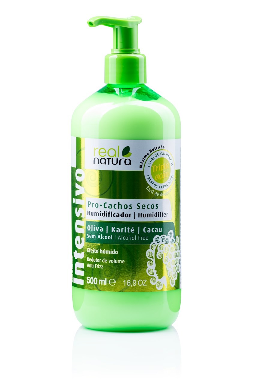 Real Natura - Pro-Cachos Secos Oliva E Karité Humidificador -