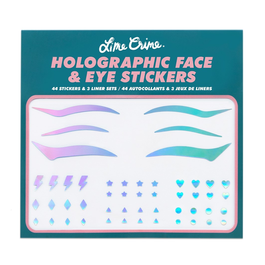 Lime Crime - Holo. Face & Eye Stickers - 