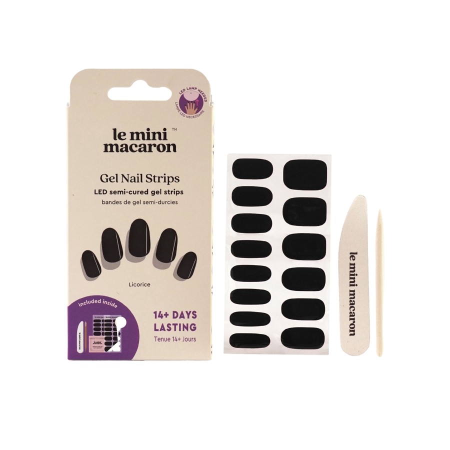 Le Mini Macaron - Licorice Gel Set - 
