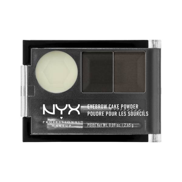 NYX Professional Makeup - Cake Powder Brow Kit -  Black Gray