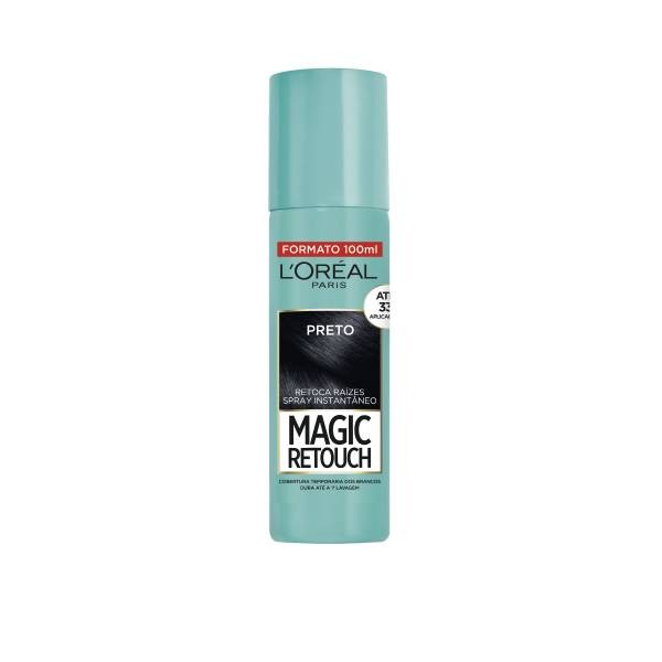 L'Oréal Paris - Magic Retouch Hair Color Spray -  Preto