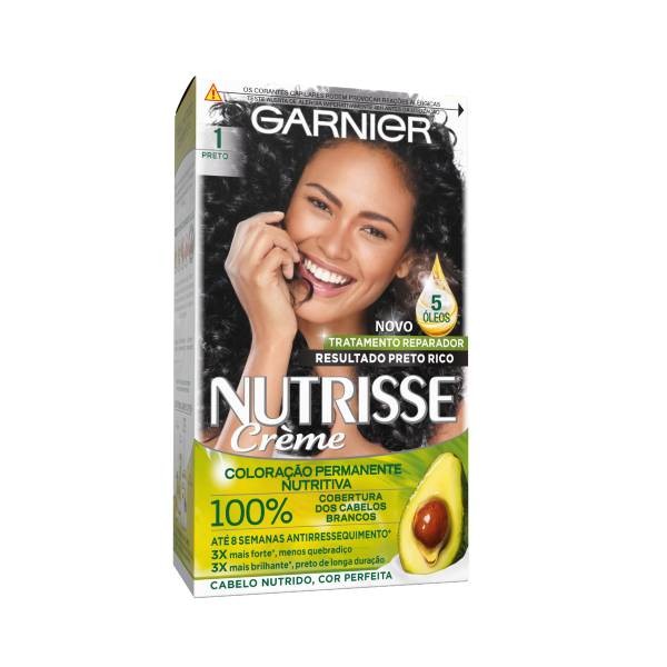 GARNIER - Nutrisse Hair Color -  1 - Preto