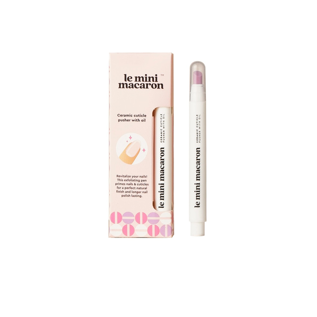 Le Mini Macaron - Ceramic Cuticle Pusher - 