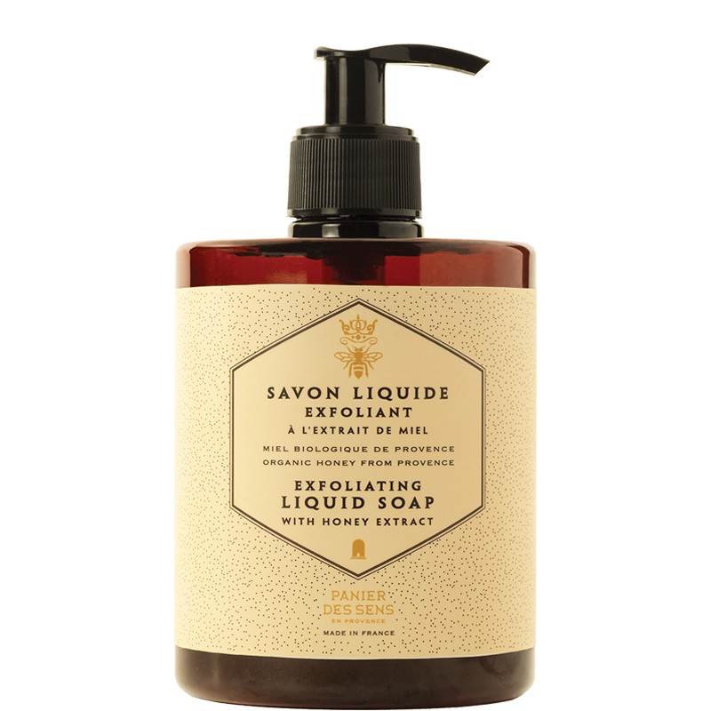Panier des Sens - Regenerating Honey Exfoliating Liquid Soap - 