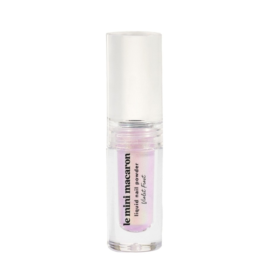 Le Mini Macaron - Violet Frost Liquid Nail Powder - 