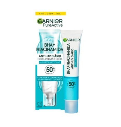 GARNIER - Pure Active Fluid Niacinamida - 