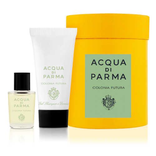 Oferta Acqua di Parma mini hatbox Colonia Futura na compra de uma fragrância da marca igual ou superior a 100ml