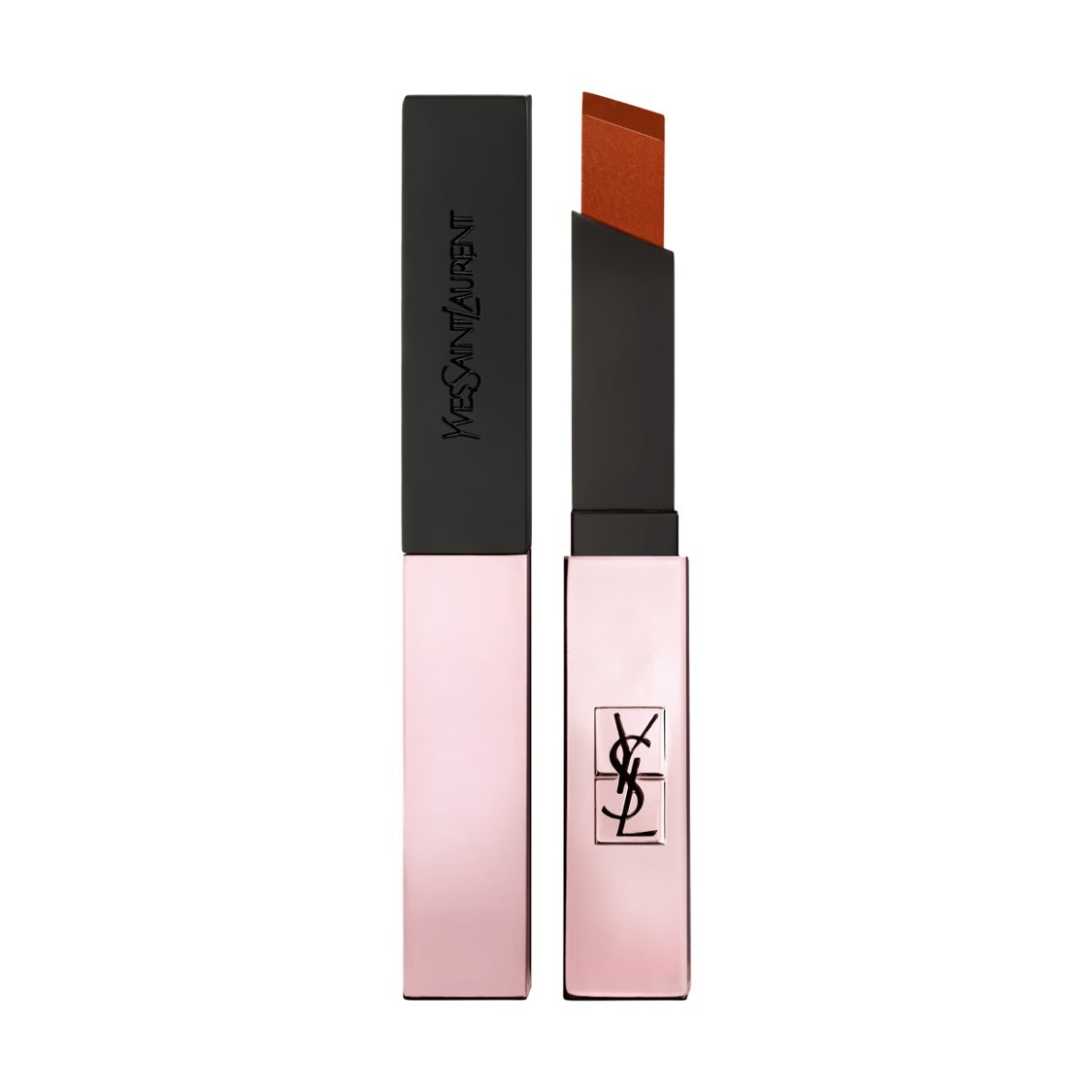 Yves Saint Laurent - Rouge Pur Couture Slim Glow Matte -  214 - No Taboo Orange  No Taboo Orange