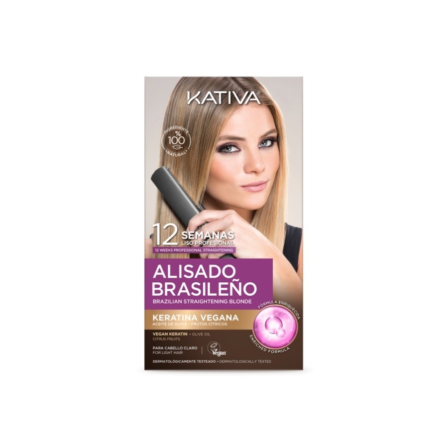 KATIVA - Alisamento Brasileiro Vegan Blonde Set - 