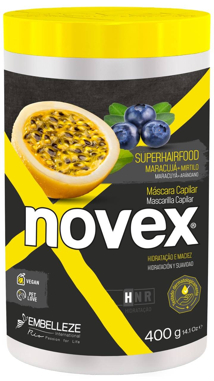 NOVEX - Super Hair Food Maracuja & Mirtilo Máscara - 