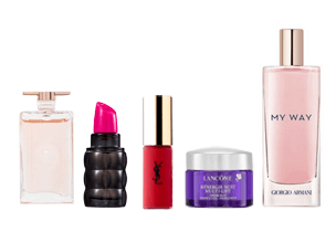 Oferta Kit 4 miniaturas em compras iguais ou sup. 80€ no total de Lancôme, Armani, YSL, Biotherm ou Cacharel.