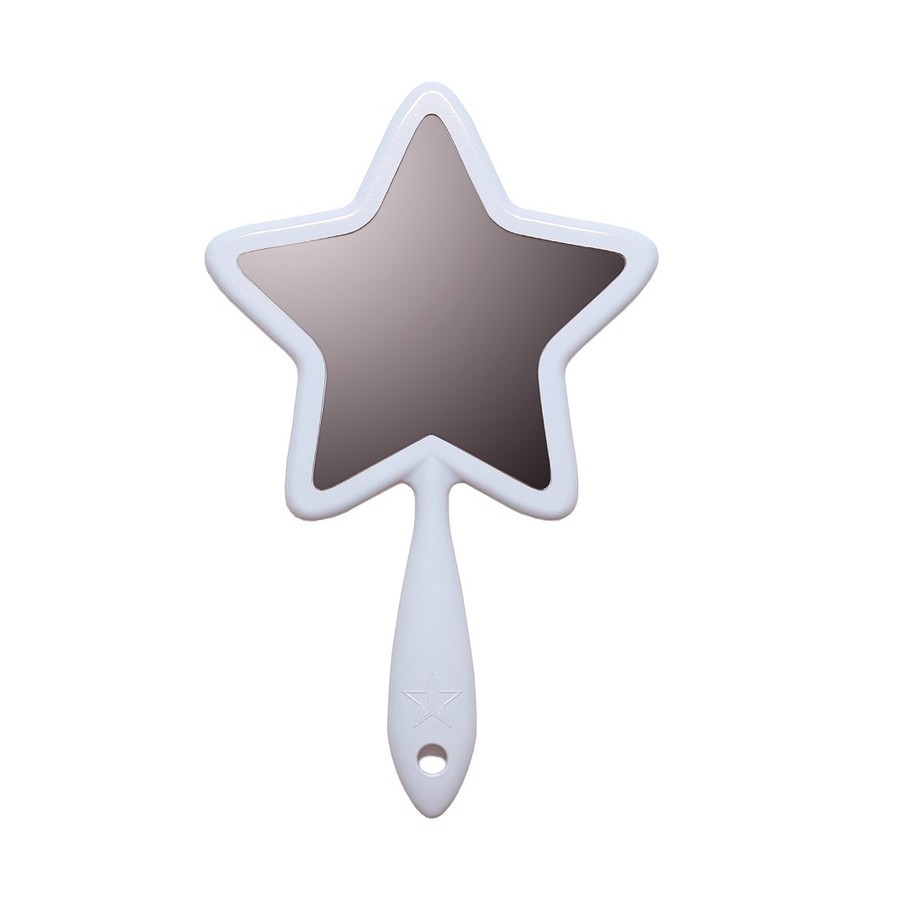 Jeffree Star Cosmetics - Hand Mirror -  White Glitter