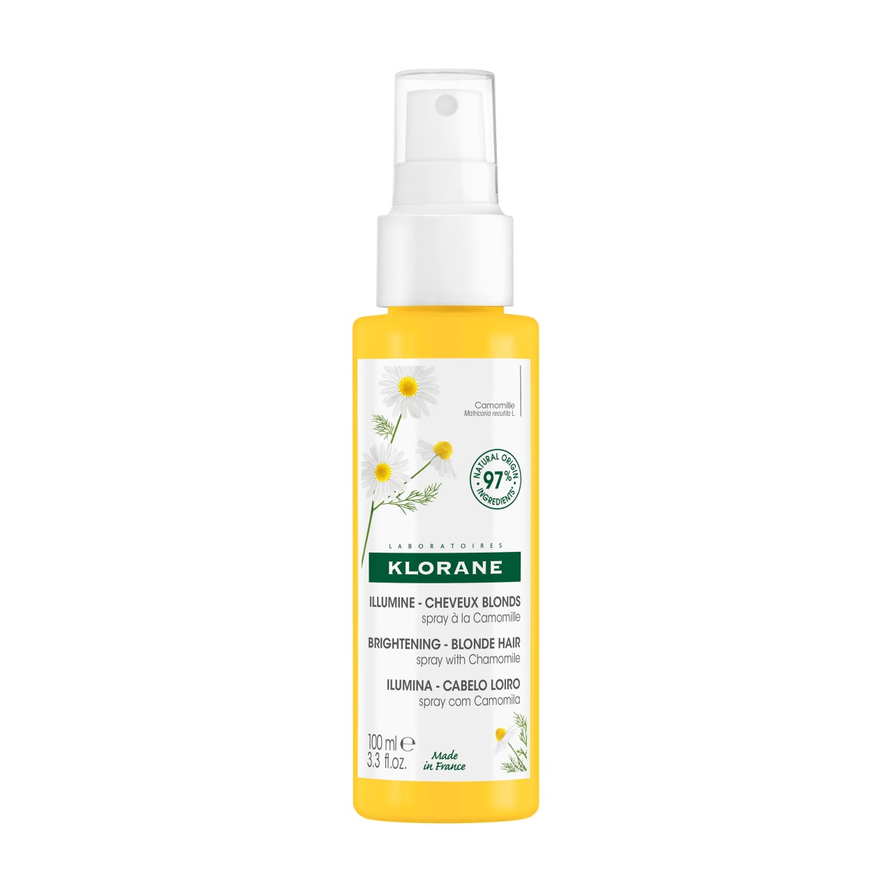 Klorane - Spray cabelo loiro com Camomila - 