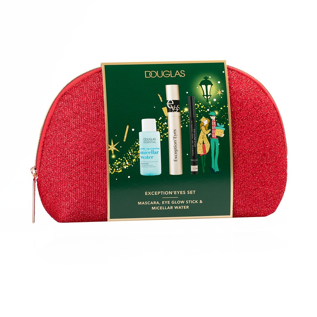Douglas Collection - Exception Eyes Pouch & Mascara & Eyeglow & Micellar Water - 