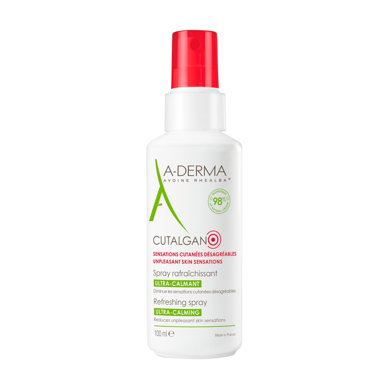 A-DERMA - Cutalgan Spray Refrescante Ultracalmante - 