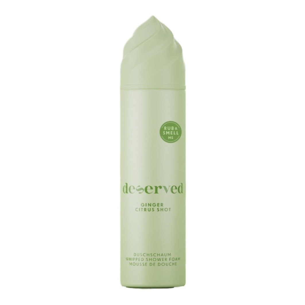 deserved - Showergel Foam Ginger Citrus Shot - 