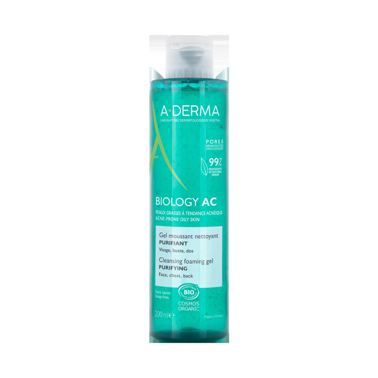 A-DERMA - Biology Ac Cleansing Gel -  200 ml