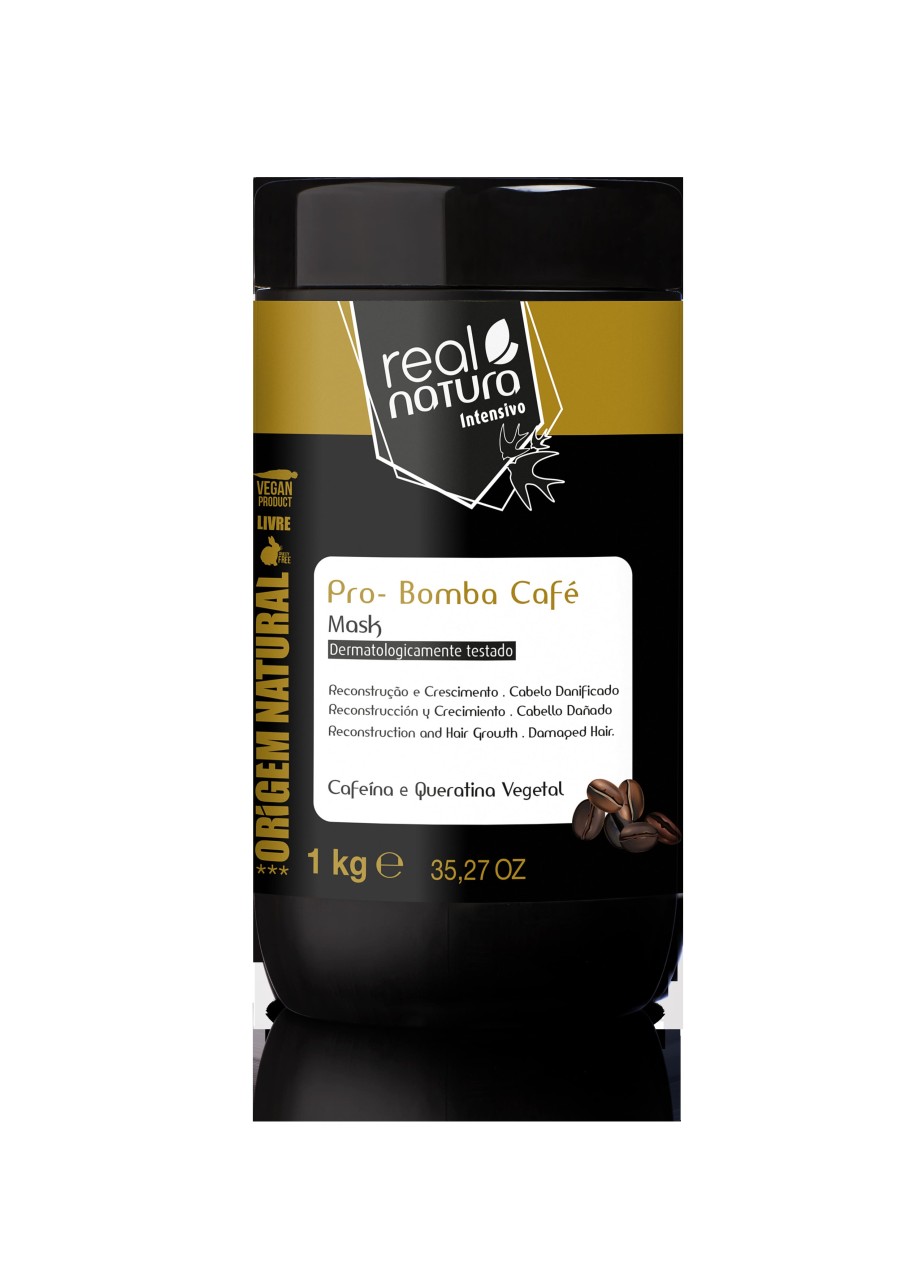 Real Natura - Pro-Reparação Bomba Café Máscara - 