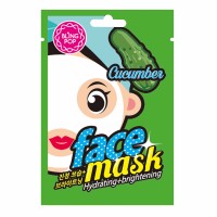 Bling Pop Cucumber Face Mask