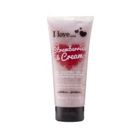 I love... Strawberry  & Milkshake In Shower Body Scrub