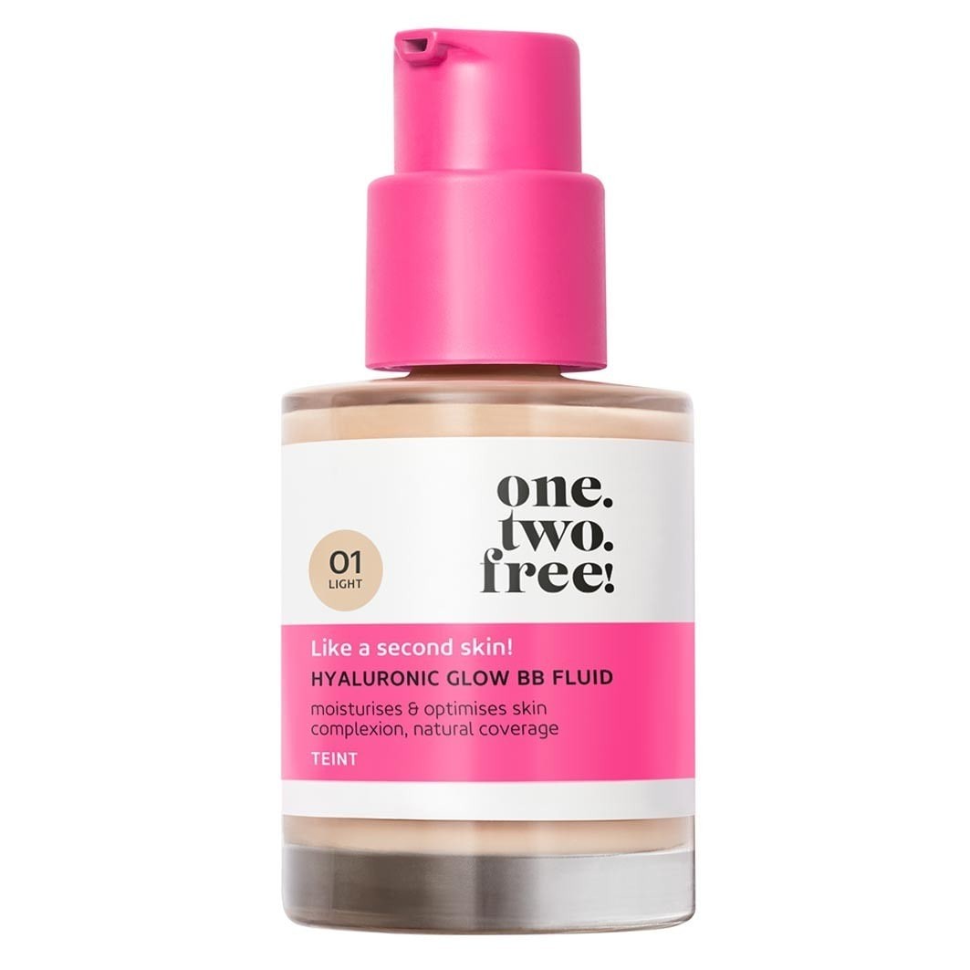 one.two.free! - Hyaluronic Glow Bb Fluid -  Light