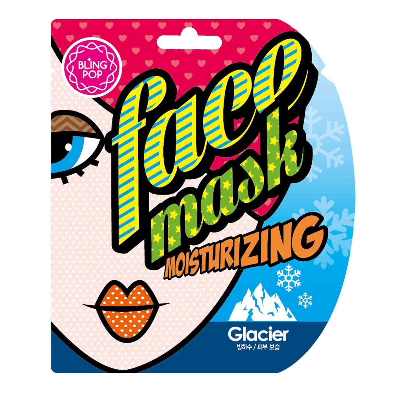 Bling Pop - Glaciar Water Moist Mask - 