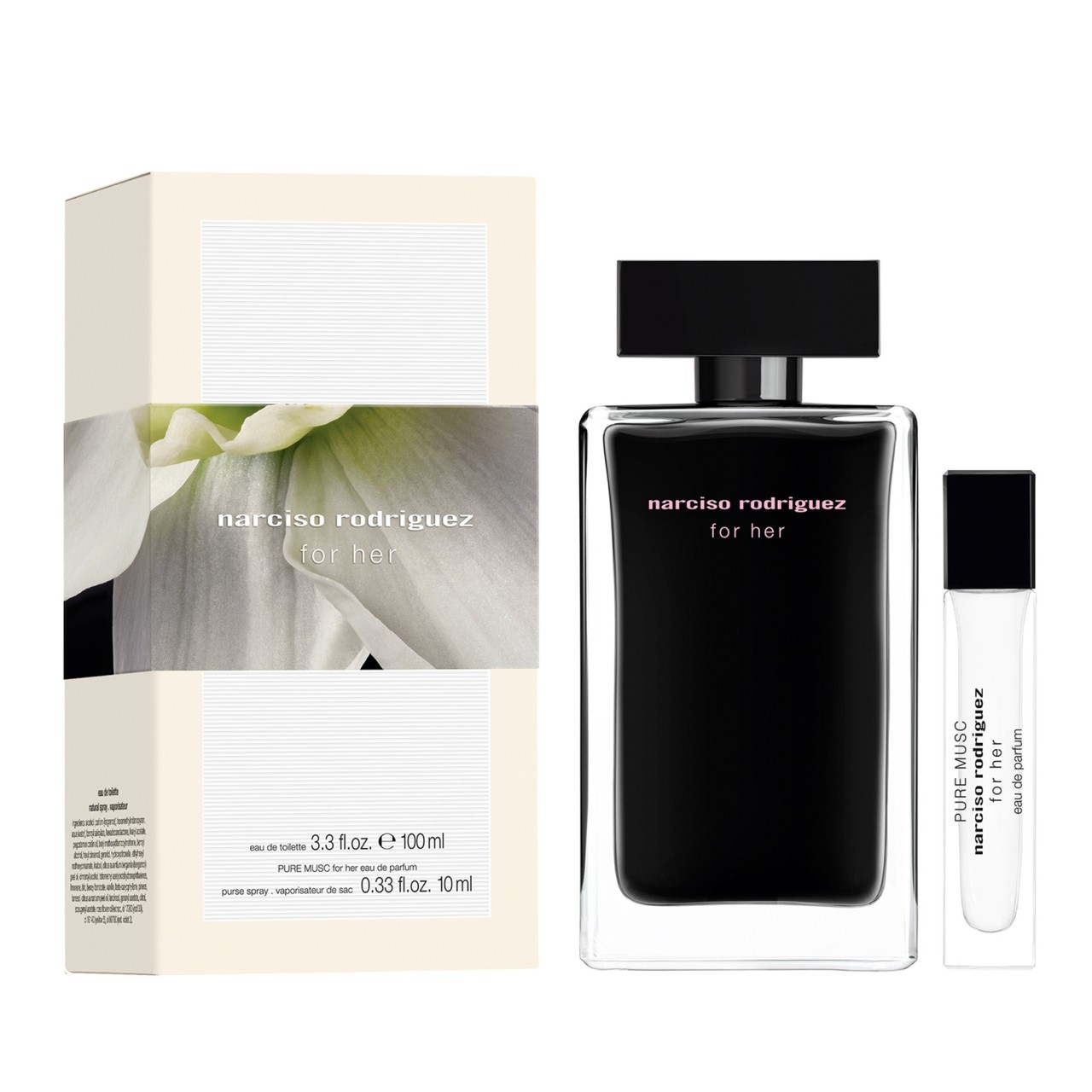 Narciso Rodriguez - For Her Eau de Toilette Spray 100Ml Set - 
