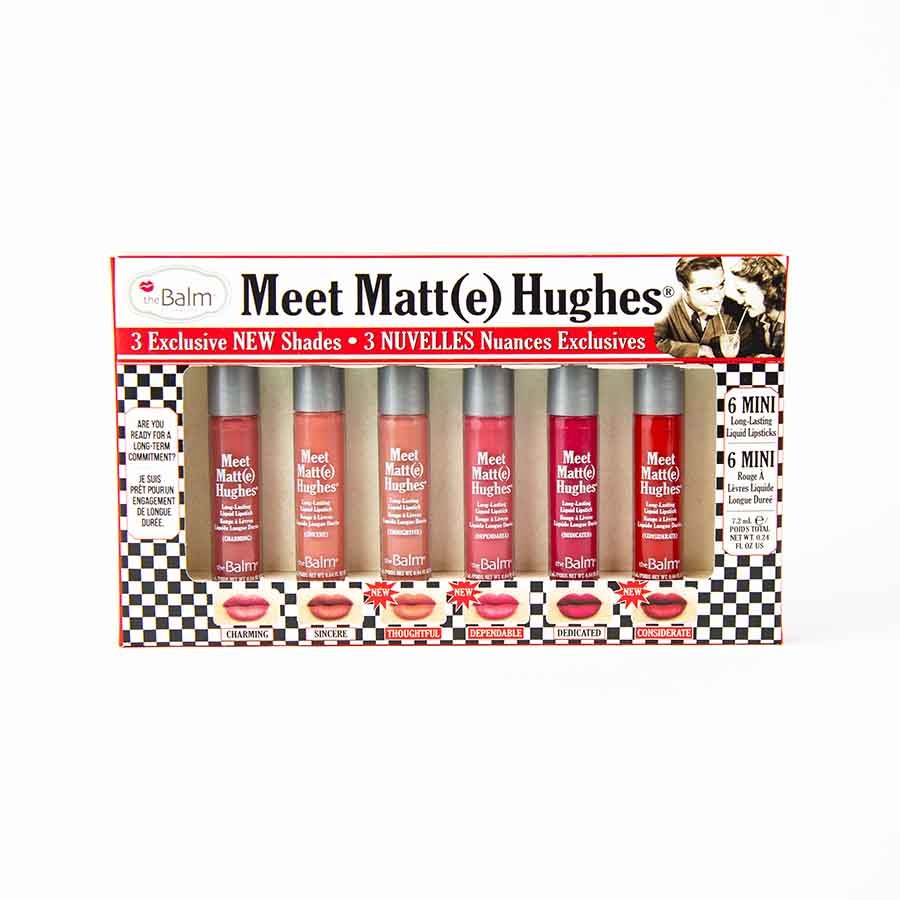 theBalm - Mini Long-lasting Meet Matte Hughes Kit. V14 - 