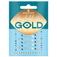ESSENCE Stay Bold Nail Stickers Gold