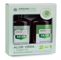 Arganicare Kit Hydrating Aloe Vera 2 Pcs