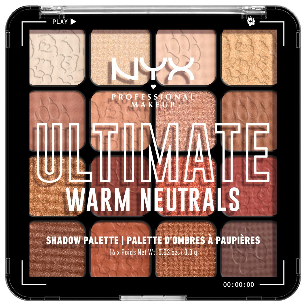 NYX Professional Makeup - Eyeshadow Palette Warm Neut - 