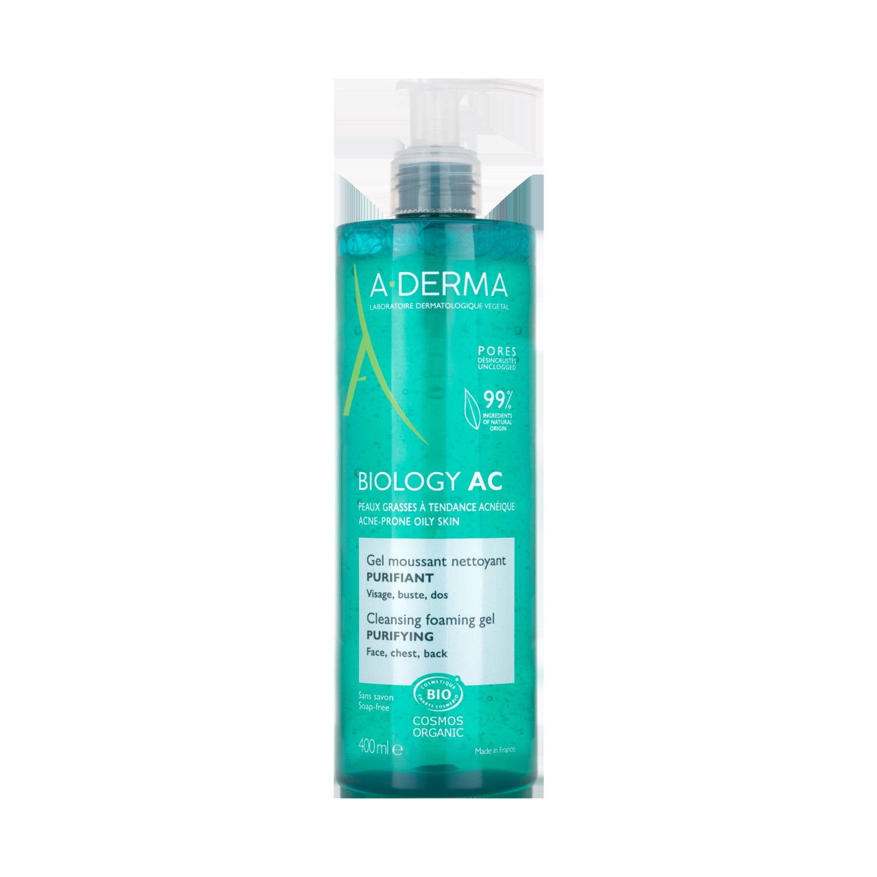 A-DERMA - Biology Ac Cleansing Gel -  400 ml