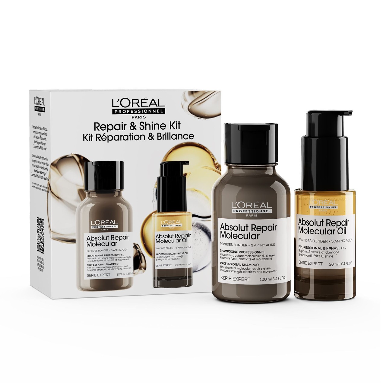L'Oreal Professionnel - Duo Absolu Molecular Oil Set - 