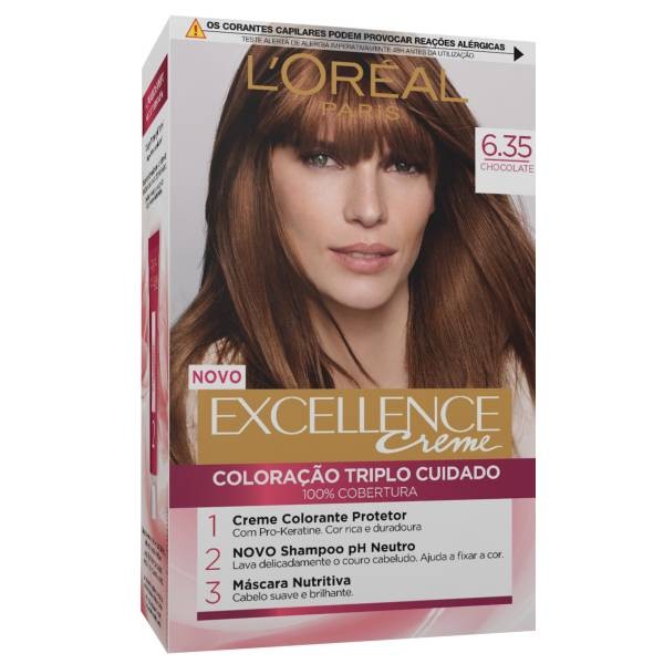 L'Oréal Paris - Excellence Hair Color Cream -  6,35 - Chocolate