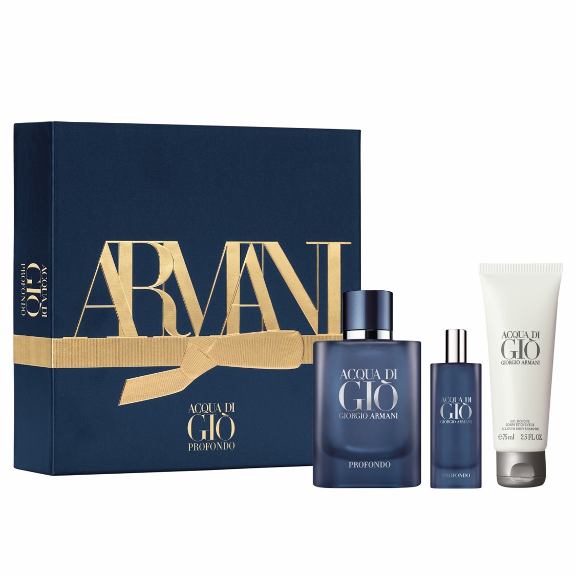 Giorgio Armani - Acqua Di Gio Homme Profondo Eau de Parfum 75Ml Set -