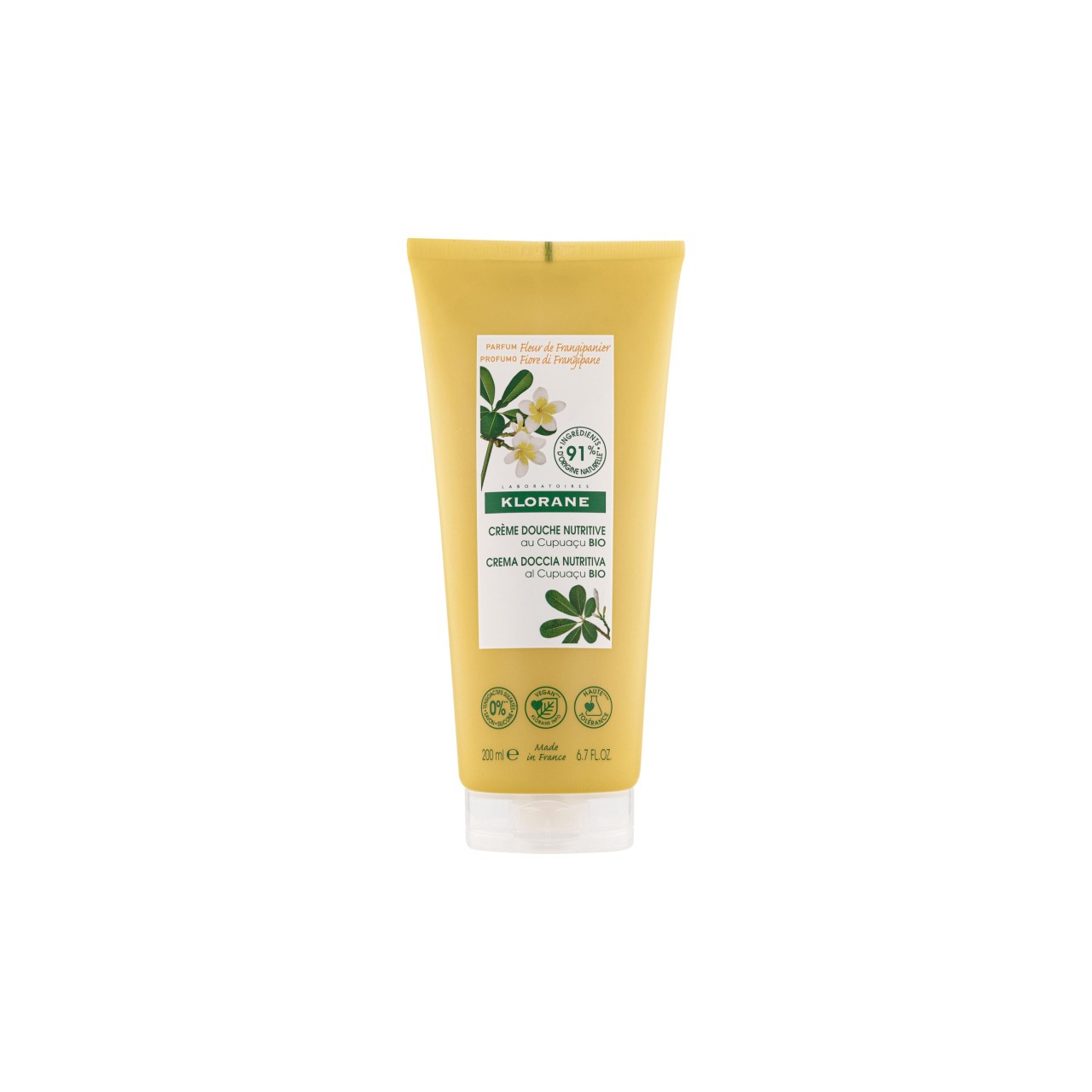 Klorane - Creme Duche - Flor De Frangipani - 