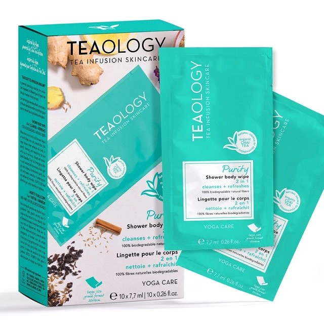 Teaology - Yoga Care Purity Body Wipe Pack - 